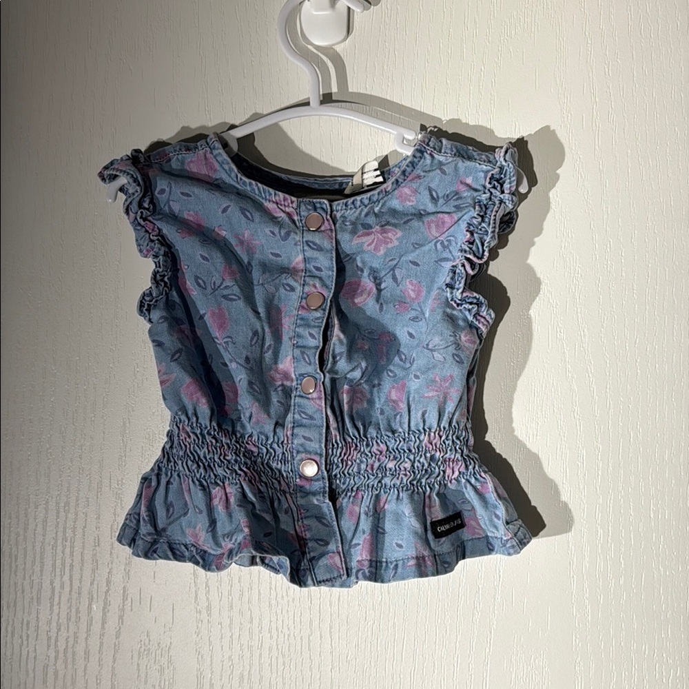 Blue and Pink Kids Top